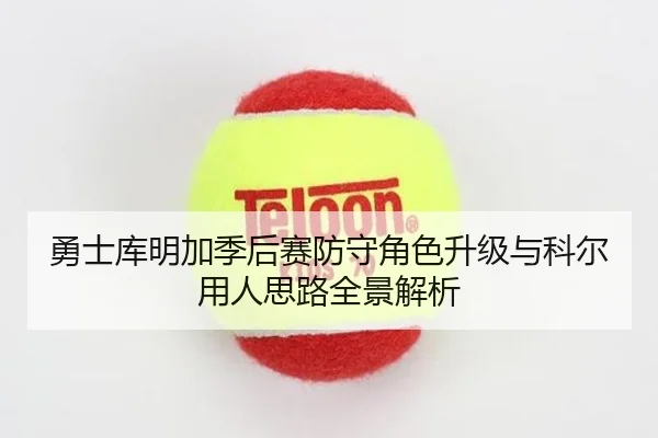 勇士库明加季后赛防守角色升级与科尔用人思路全景解析