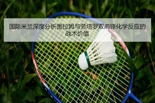 国际米兰深度分析图拉姆与劳塔罗双前锋化学反应的战术价值